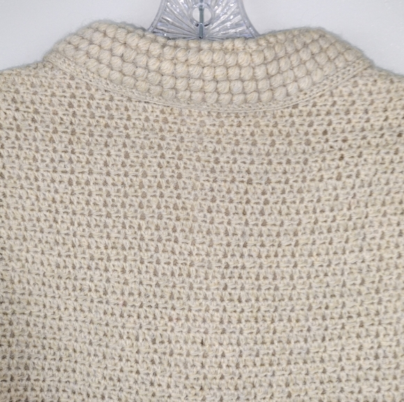 Vintage Philippe L. Gaulier Hand Crocheted Single Breasted Button Down Jacket - Picture 7 of 10